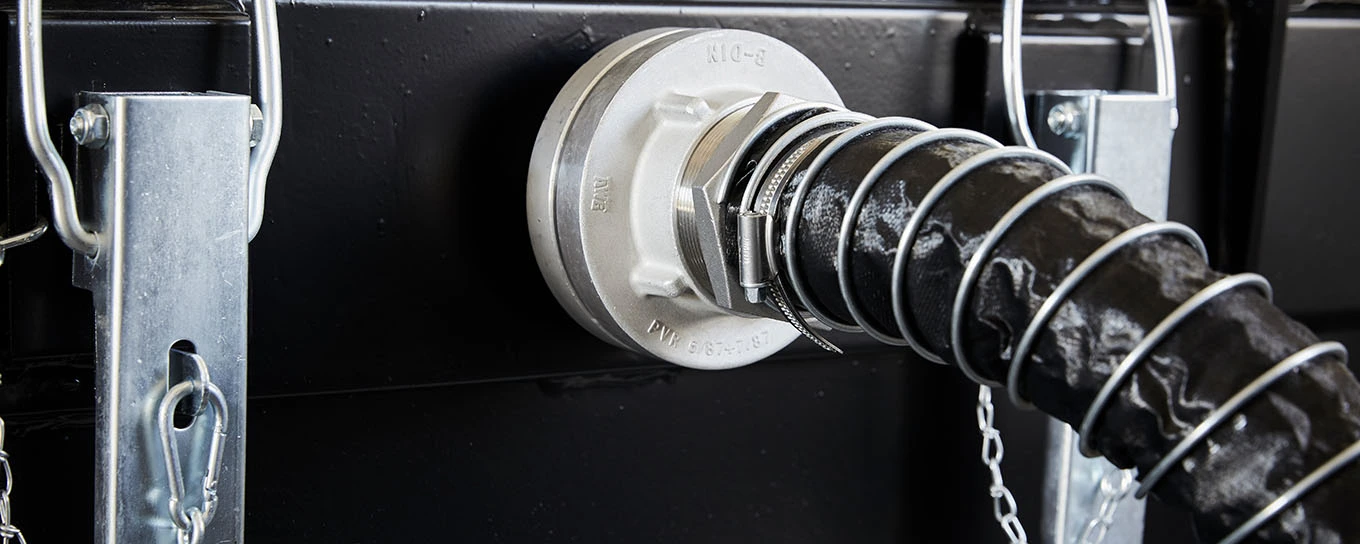 Detail-Ansicht Ladeanschlüsse