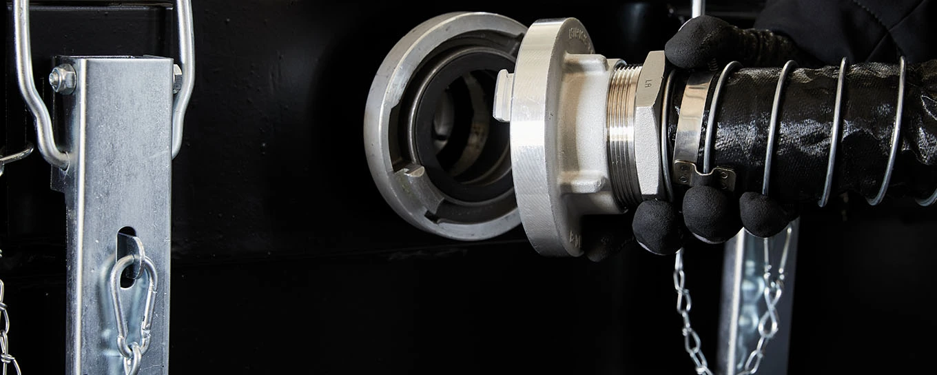 Detail-Ansicht Schließmechanismus